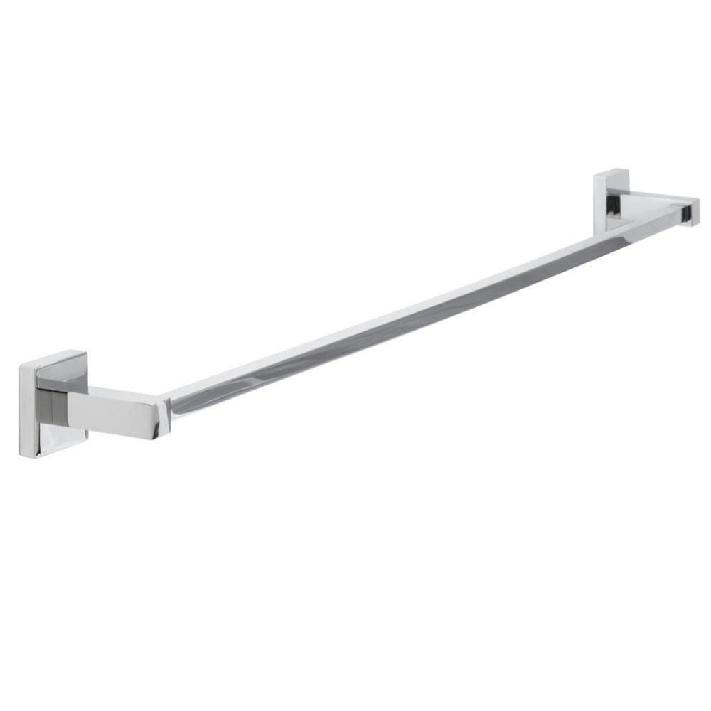 Sure-Loc Hardware VR-TB30 26 Vlora Solid Brass 30" Towel Bar in Polished Chrome